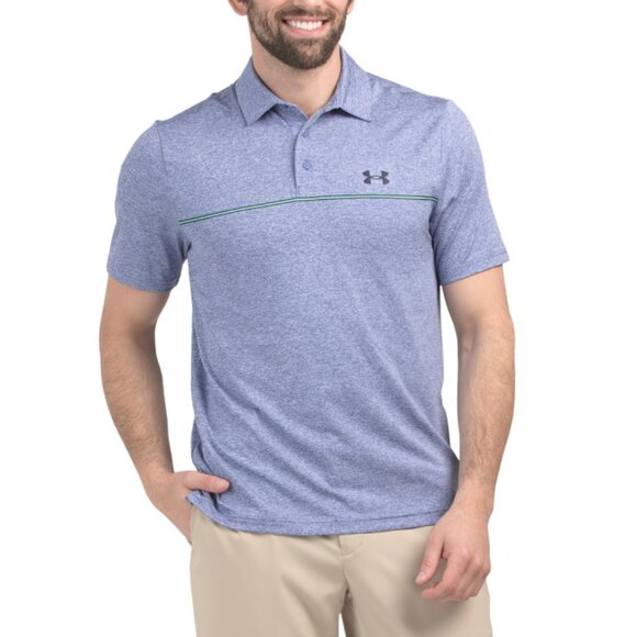 UNDER ARMOUR Other - UNDER ARMOUR CELESTE Playoff Striped Polo